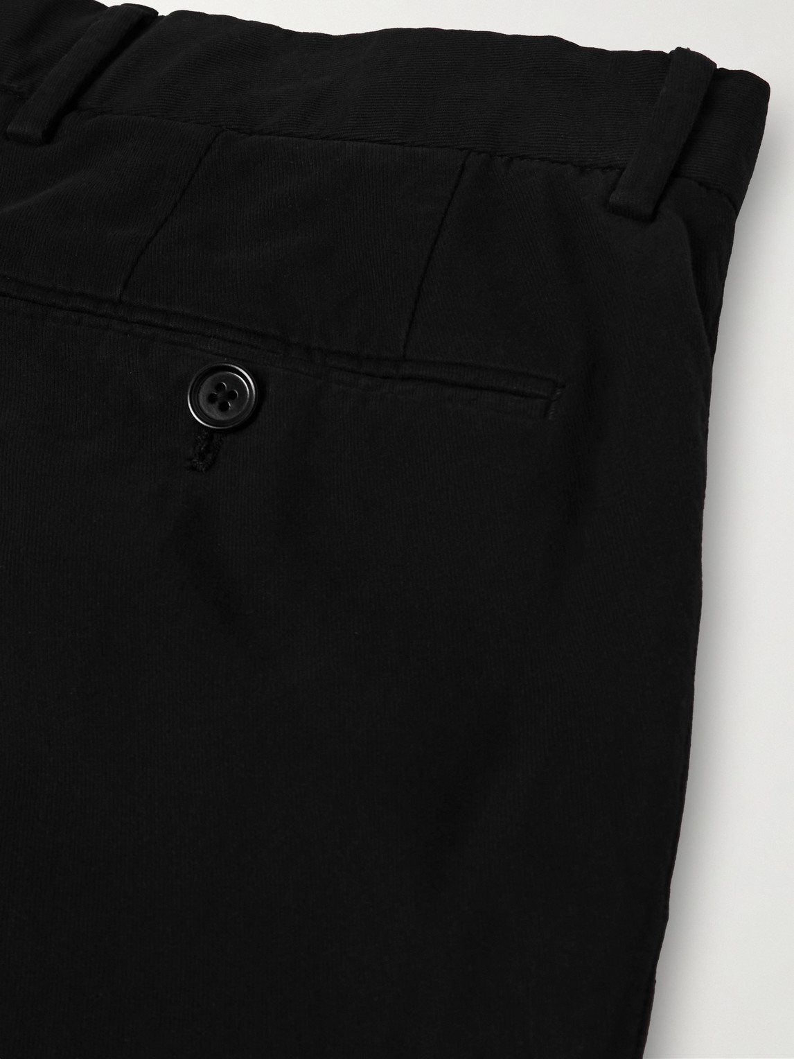 Easy Straight-Leg Garment-Dyed Cotton-Blend Chinos