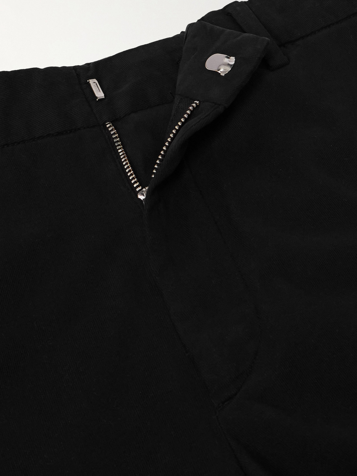 Easy Straight-Leg Garment-Dyed Cotton-Blend Chinos