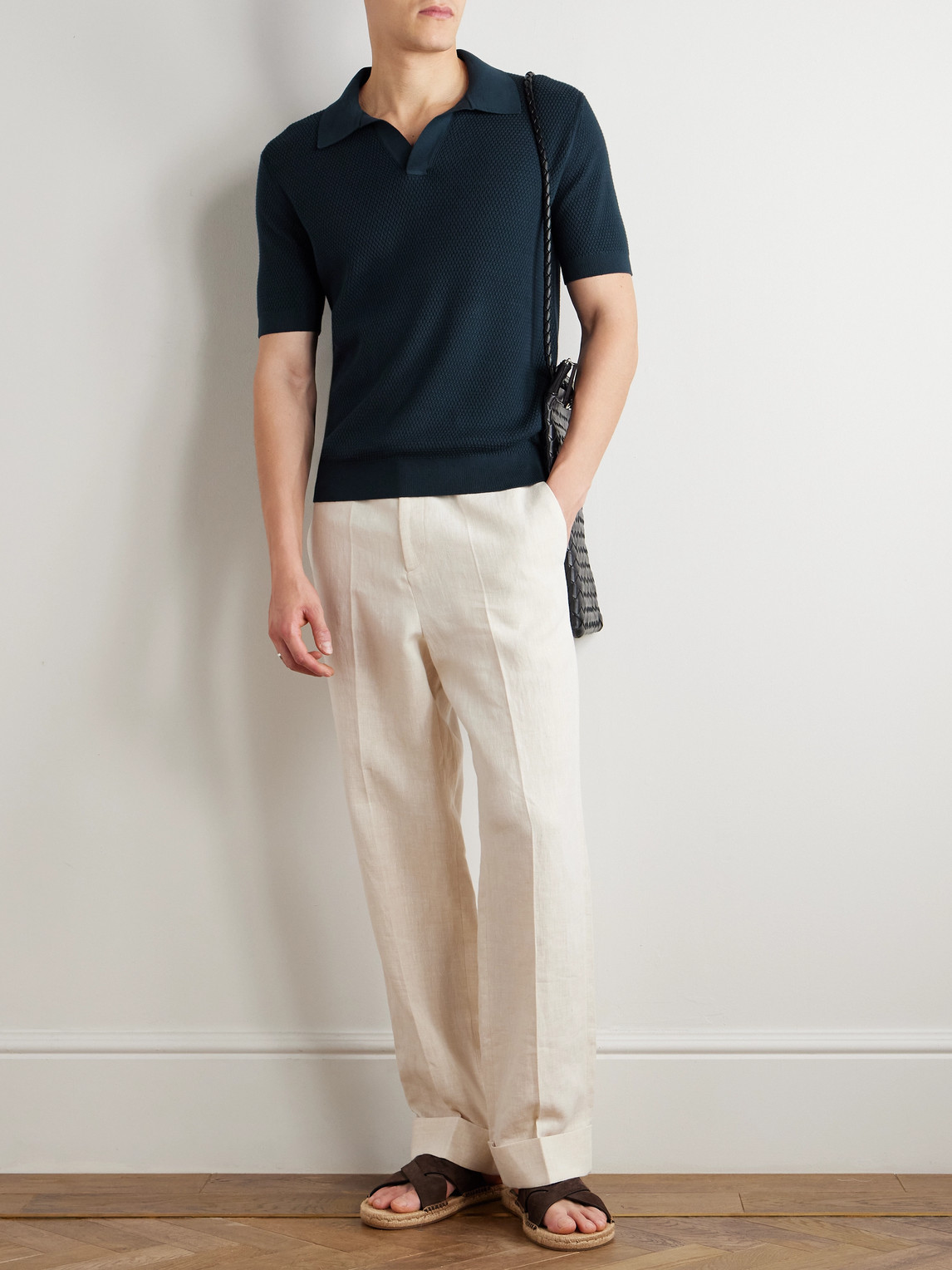 Slim-Fit Cotton-Piqué Polo Shirt — 2