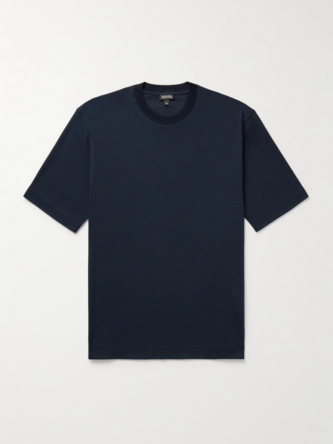 Zegna Cotton and Silk-Blend Jersey T-Shirt - Men