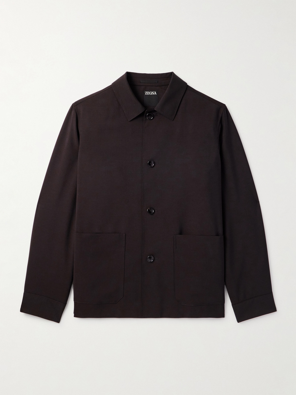 Zegna Wool and Mohair-Blend Jacket - Men