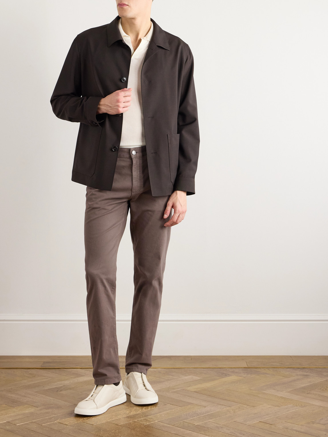 City Slim-Fit Garment-Dyed Jeans — 2