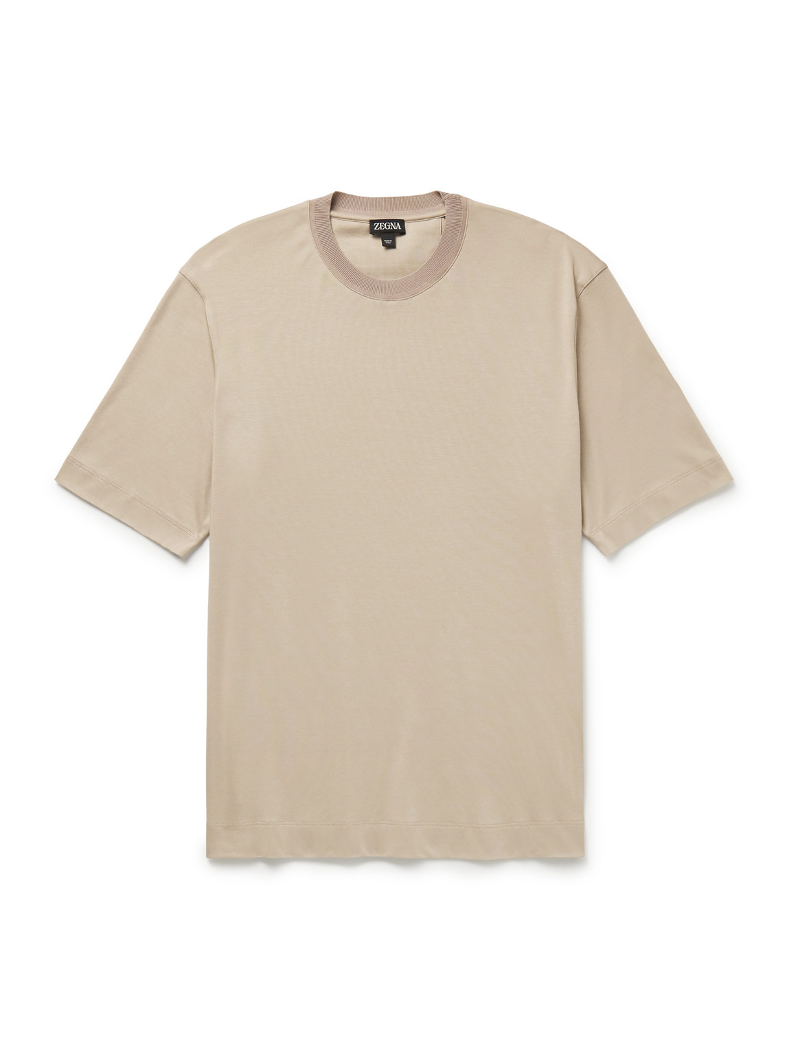 Cotton and Silk-Blend Jersey T-Shirt