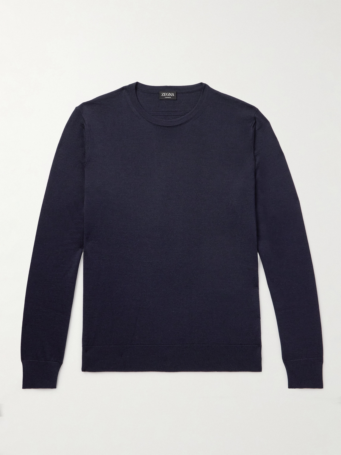 Zegna Cashmere and Silk-Blend Sweater - Men