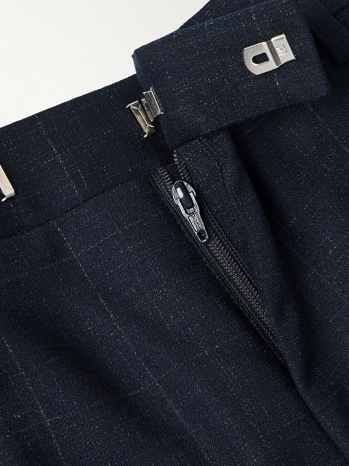PAUL SMITH STRAIGHT-LEG CHECKED WOOL SUIT TROUSERS