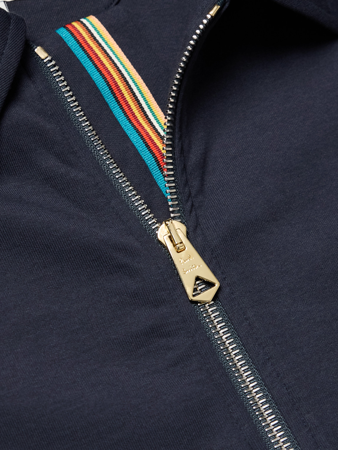 PAUL SMITH COTTON-BLEND JERSEY OVERSHIRT