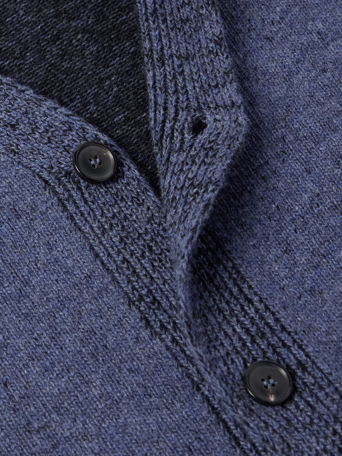 PAUL SMITH RIBBED WOOL CARDIGAN