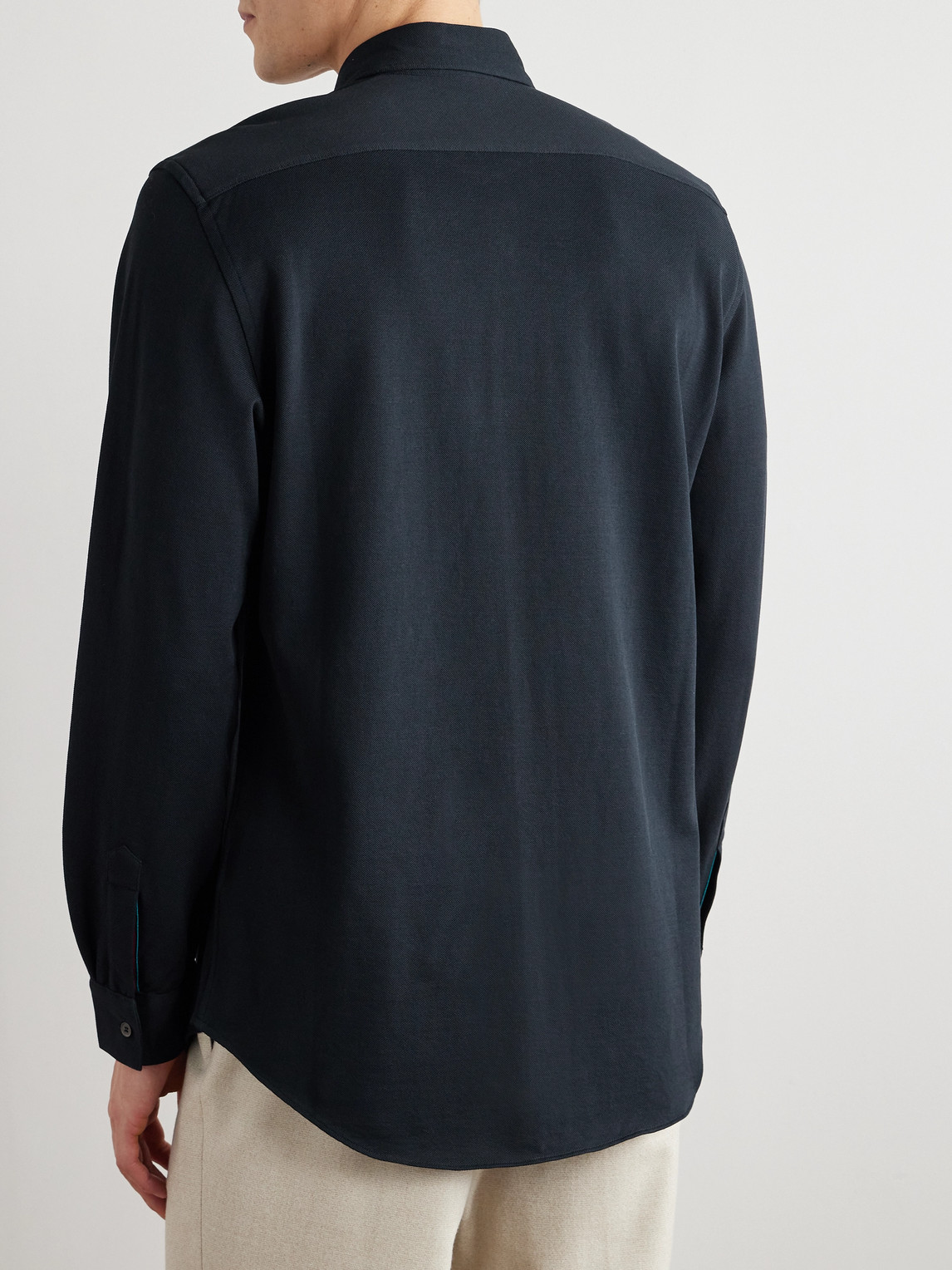 PAUL SMITH COTTON-PIQUÉ SHIRT