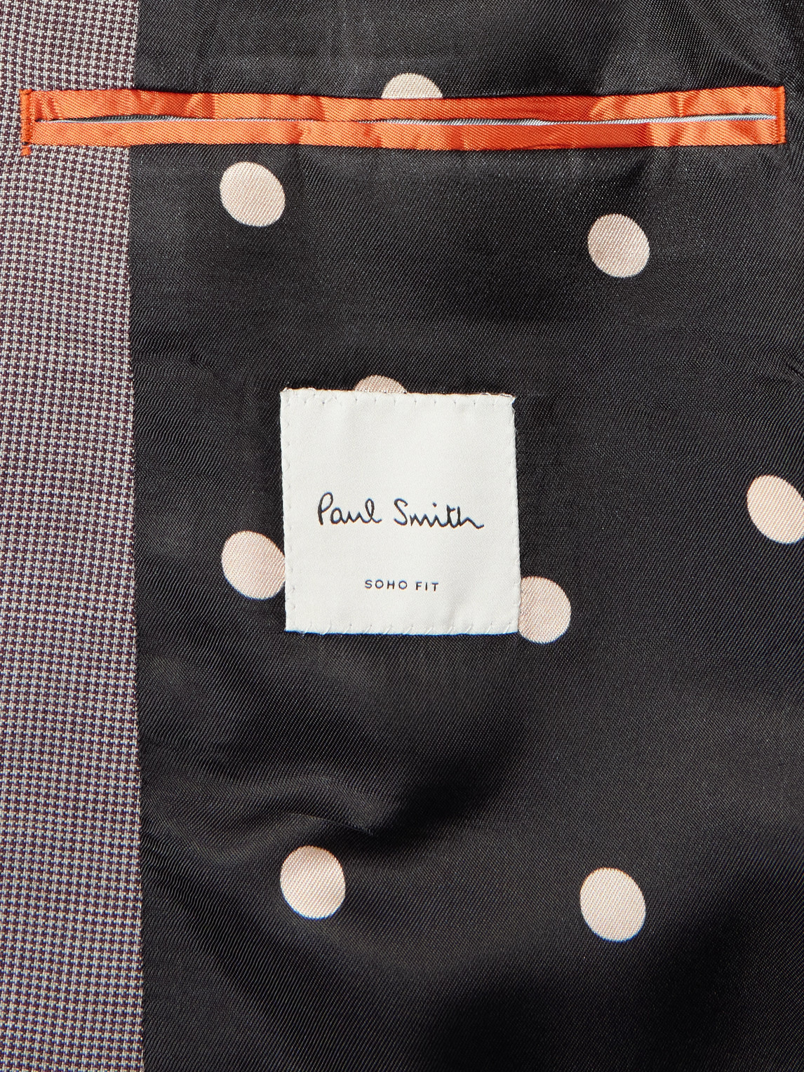 PAUL SMITH HOUNDSTOOTH WOOL BLAZER