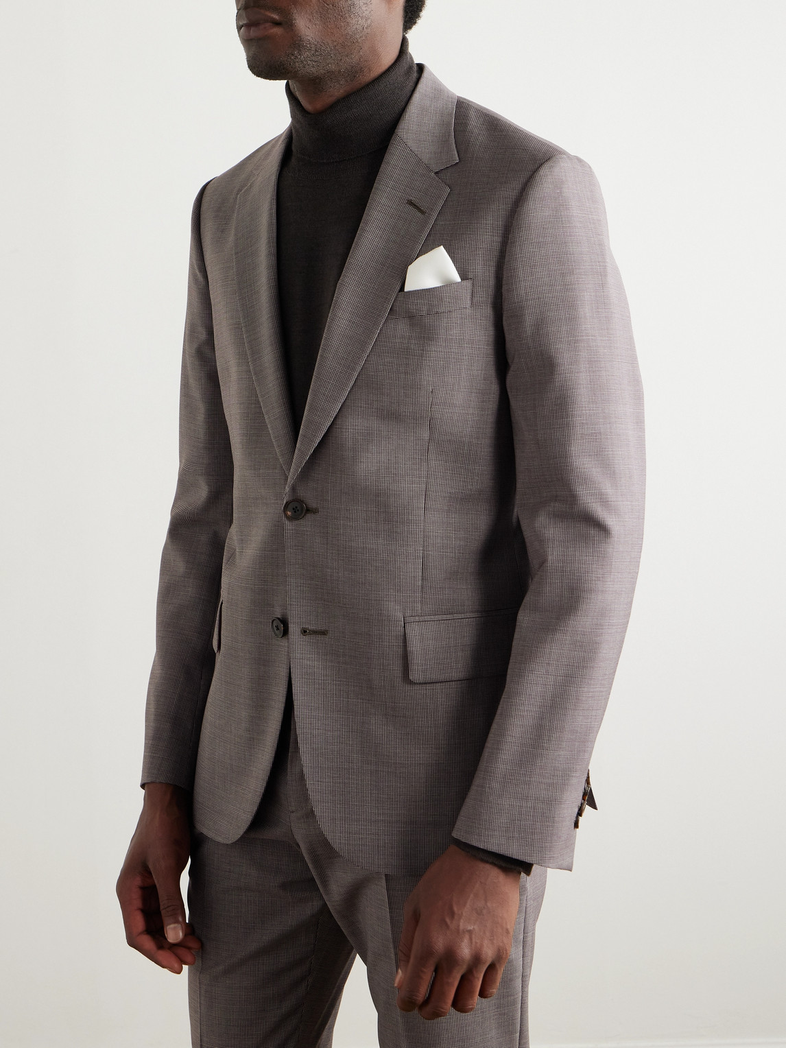 PAUL SMITH HOUNDSTOOTH WOOL BLAZER