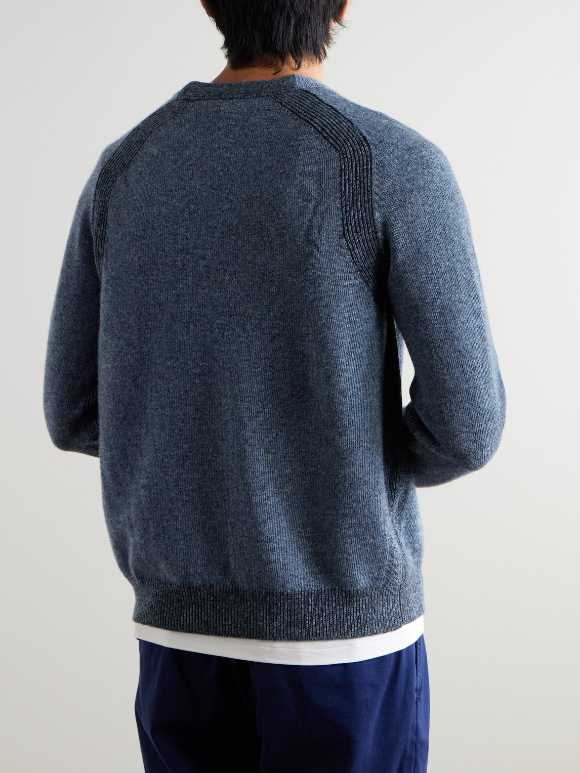 PAUL SMITH RIBBED WOOL SWEATER