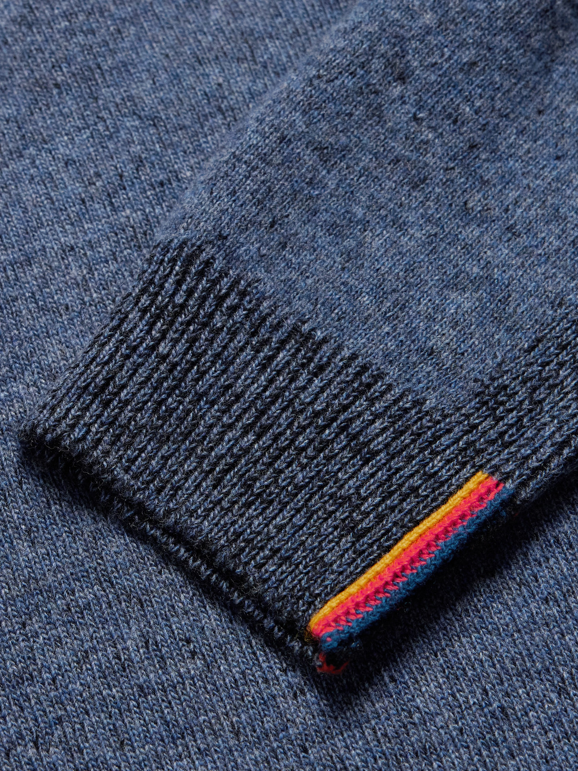 PAUL SMITH RIBBED WOOL SWEATER