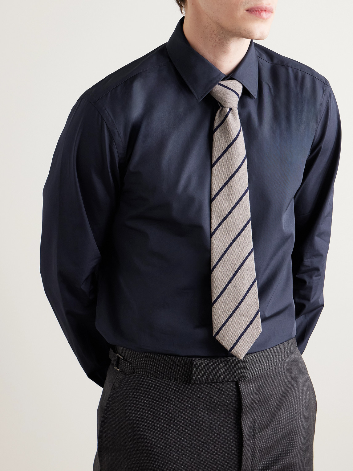 PAUL SMITH SLIM-FIT COTTON-POPLIN SHIRT