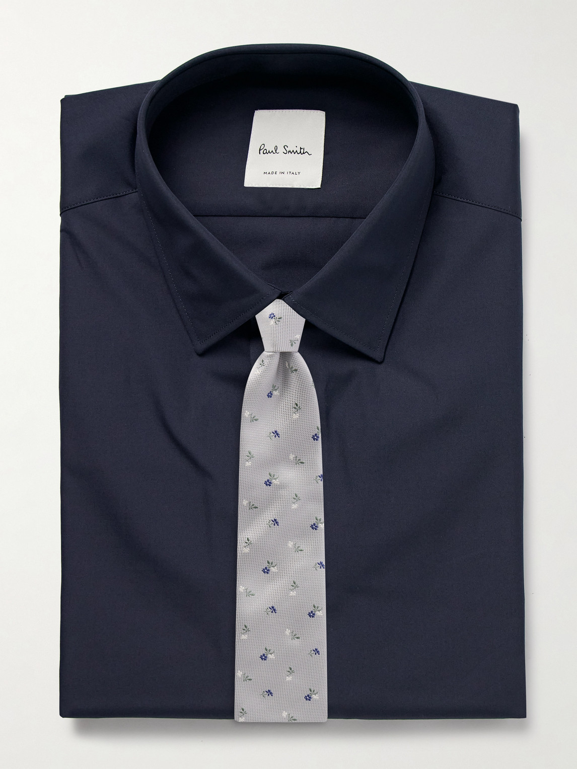 PAUL SMITH SLIM-FIT COTTON-POPLIN SHIRT