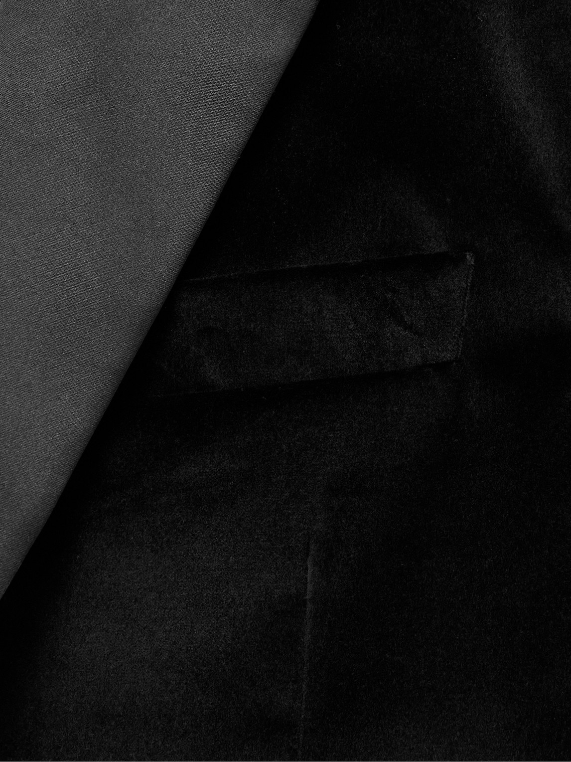 PAUL SMITH SLIM-FIT SATIN-TRIMMED COTTON-VELVET TUXEDO JACKET