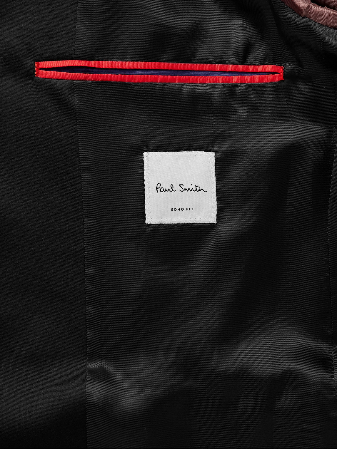 PAUL SMITH SLIM-FIT SATIN-TRIMMED COTTON-VELVET TUXEDO JACKET