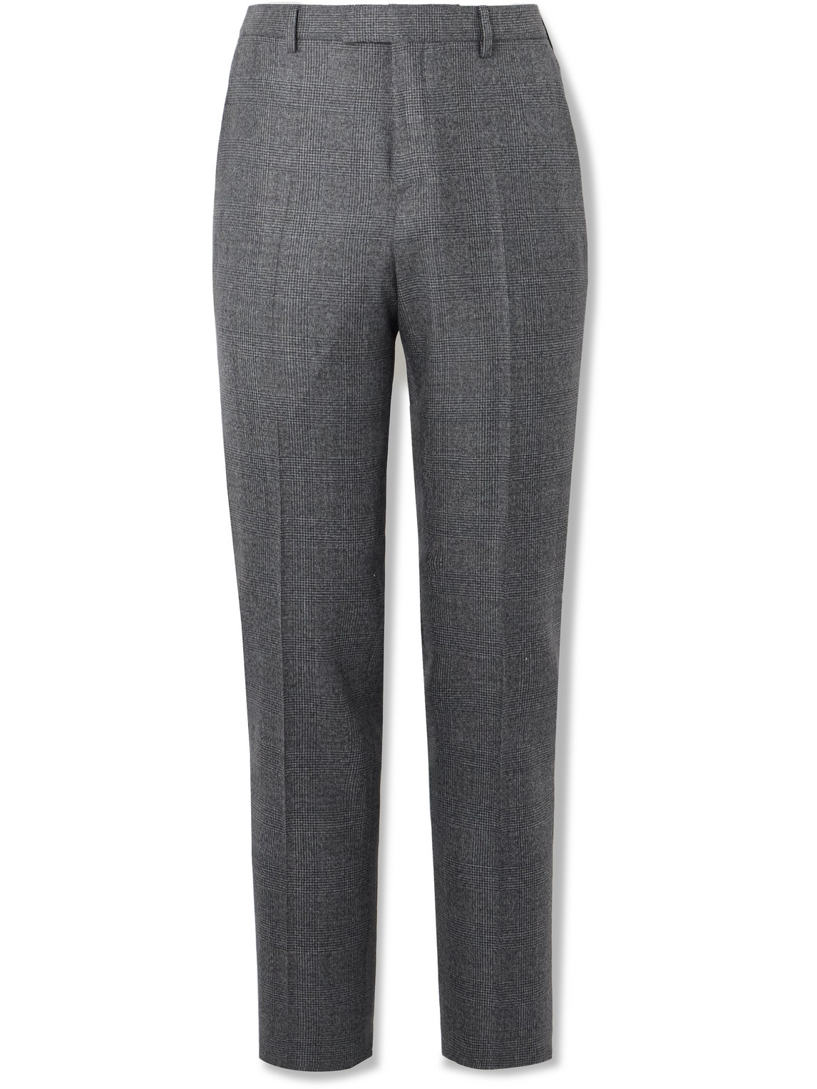 PAUL SMITH STRAIGHT-LEG PRINCE OF WALES CHECKED WOOL SUIT TROUSERS