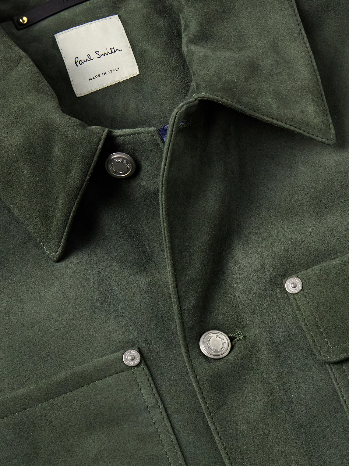 PAUL SMITH SUEDE TRUCKER JACKET