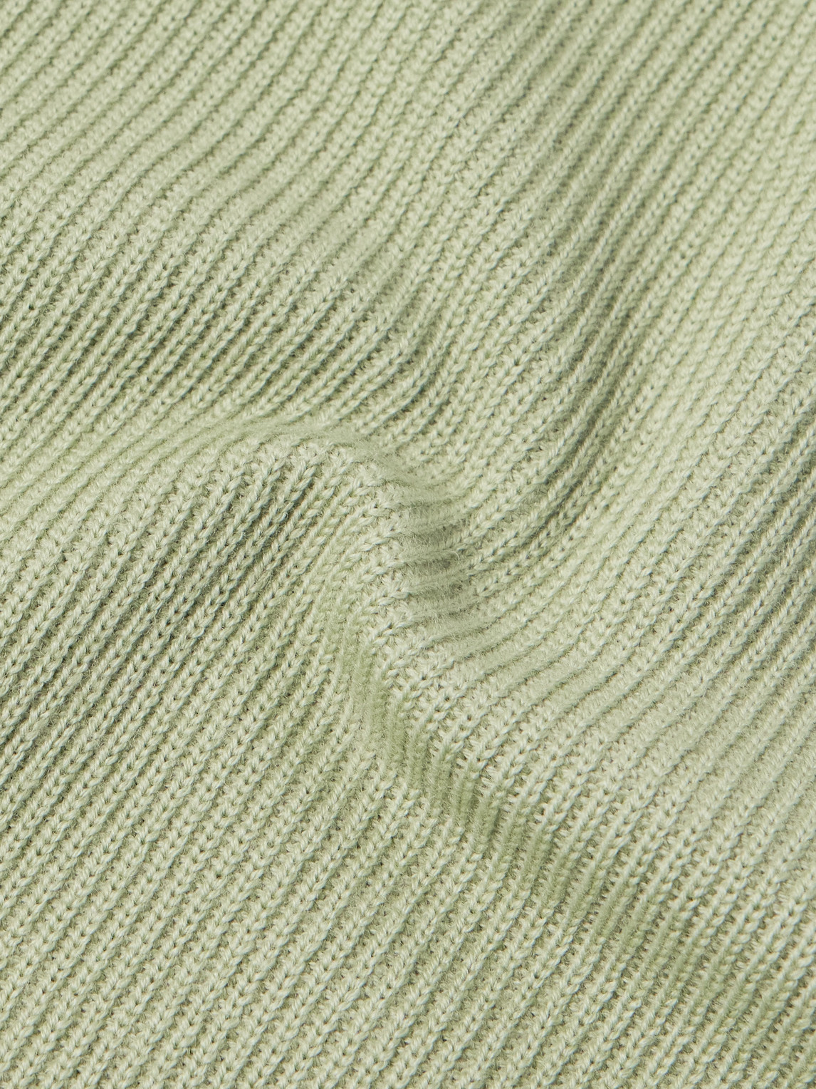 PAUL SMITH RIBBED MERINO WOOL SWEATER