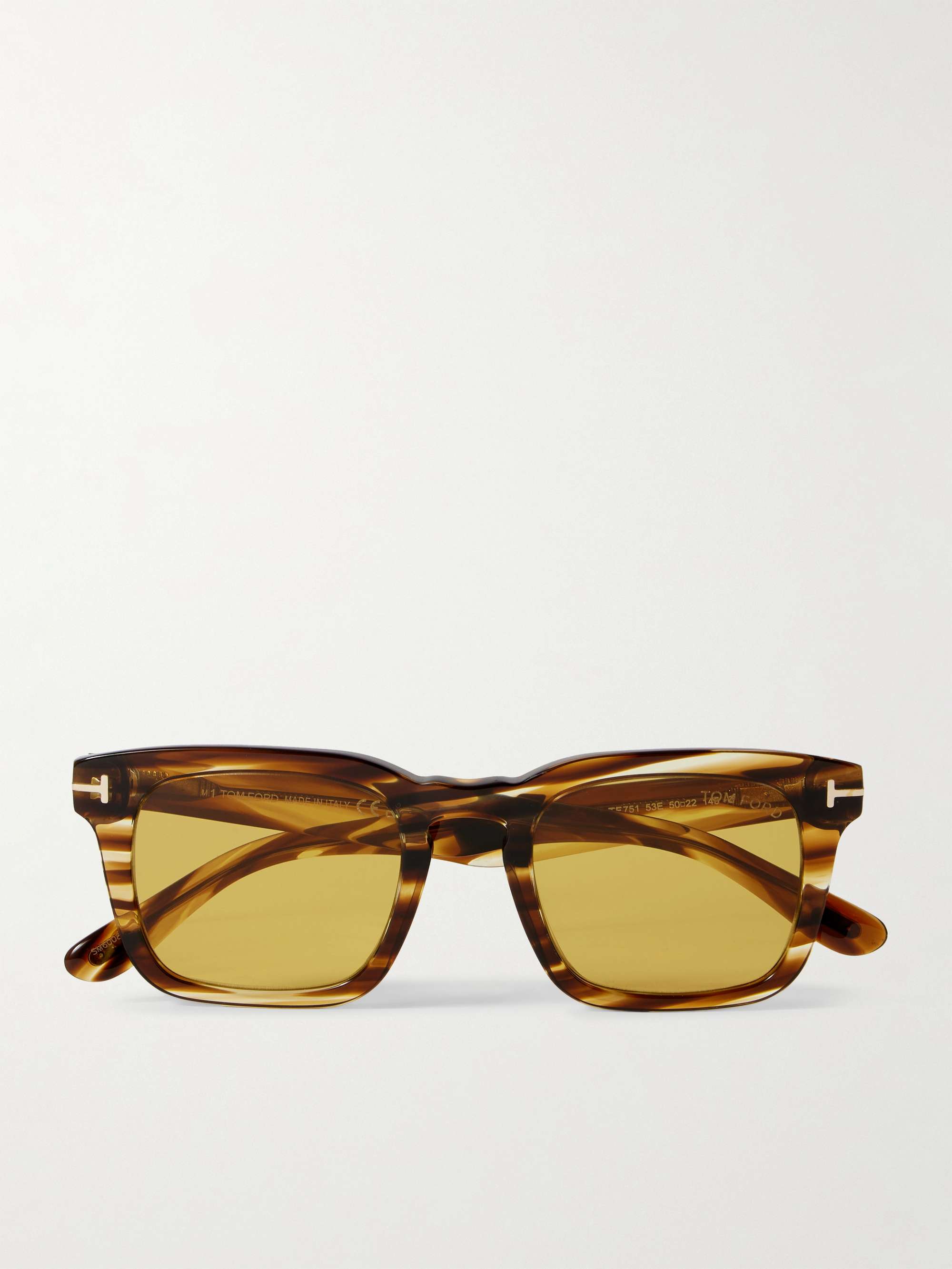 Dax D Frame Tortoishell Acetate Sunglasses