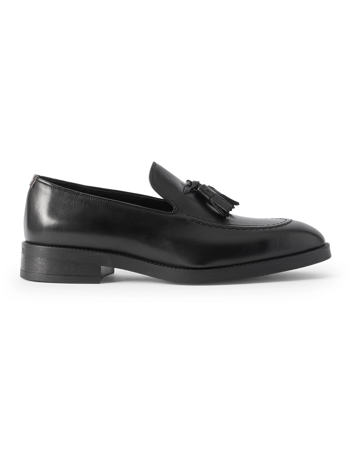 Paul Smith Lawrence Tasselled Leather Loafers In Black