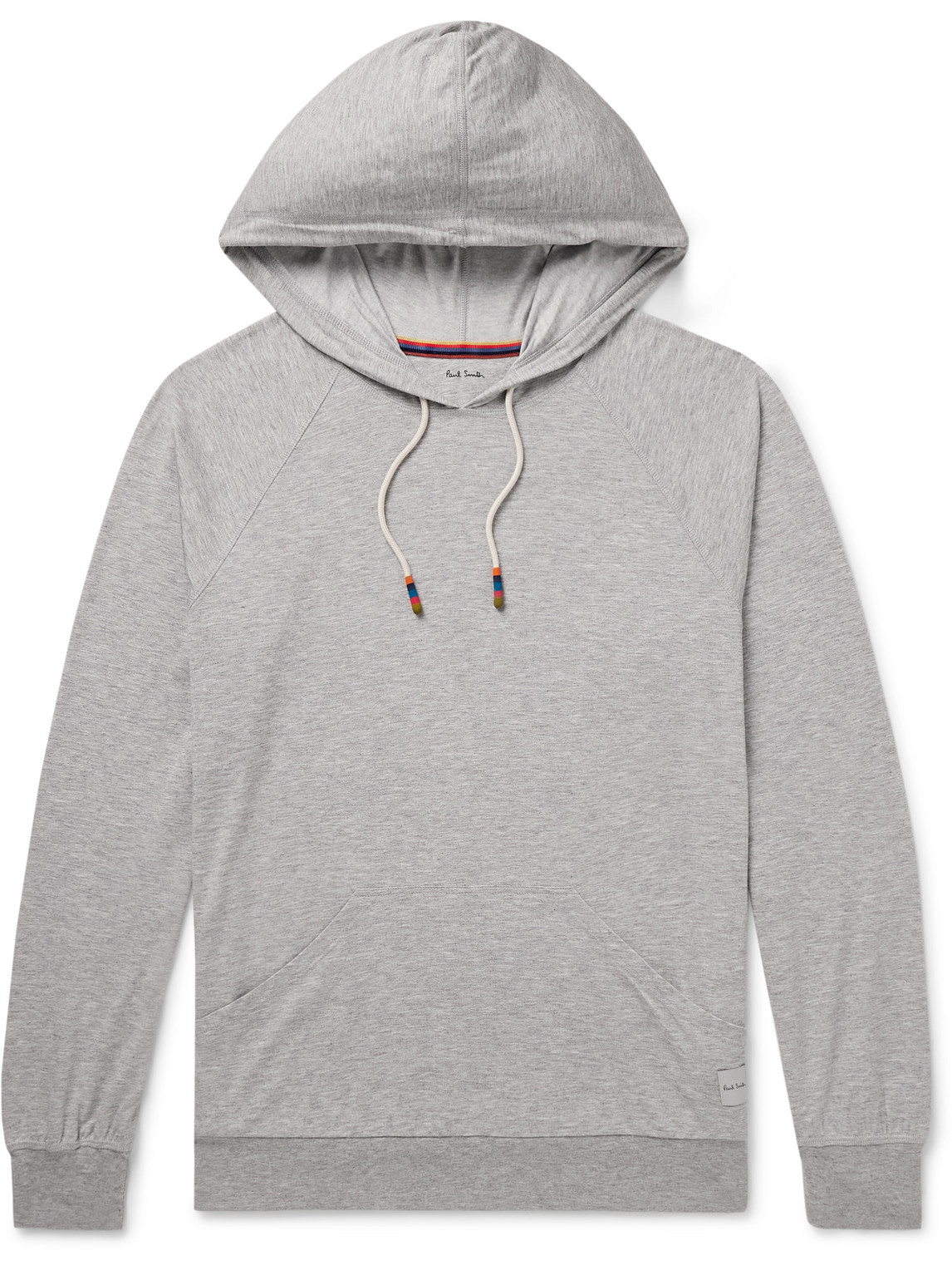 Paul Smith Harry Modal-blend Jersey Hoodie In Gray