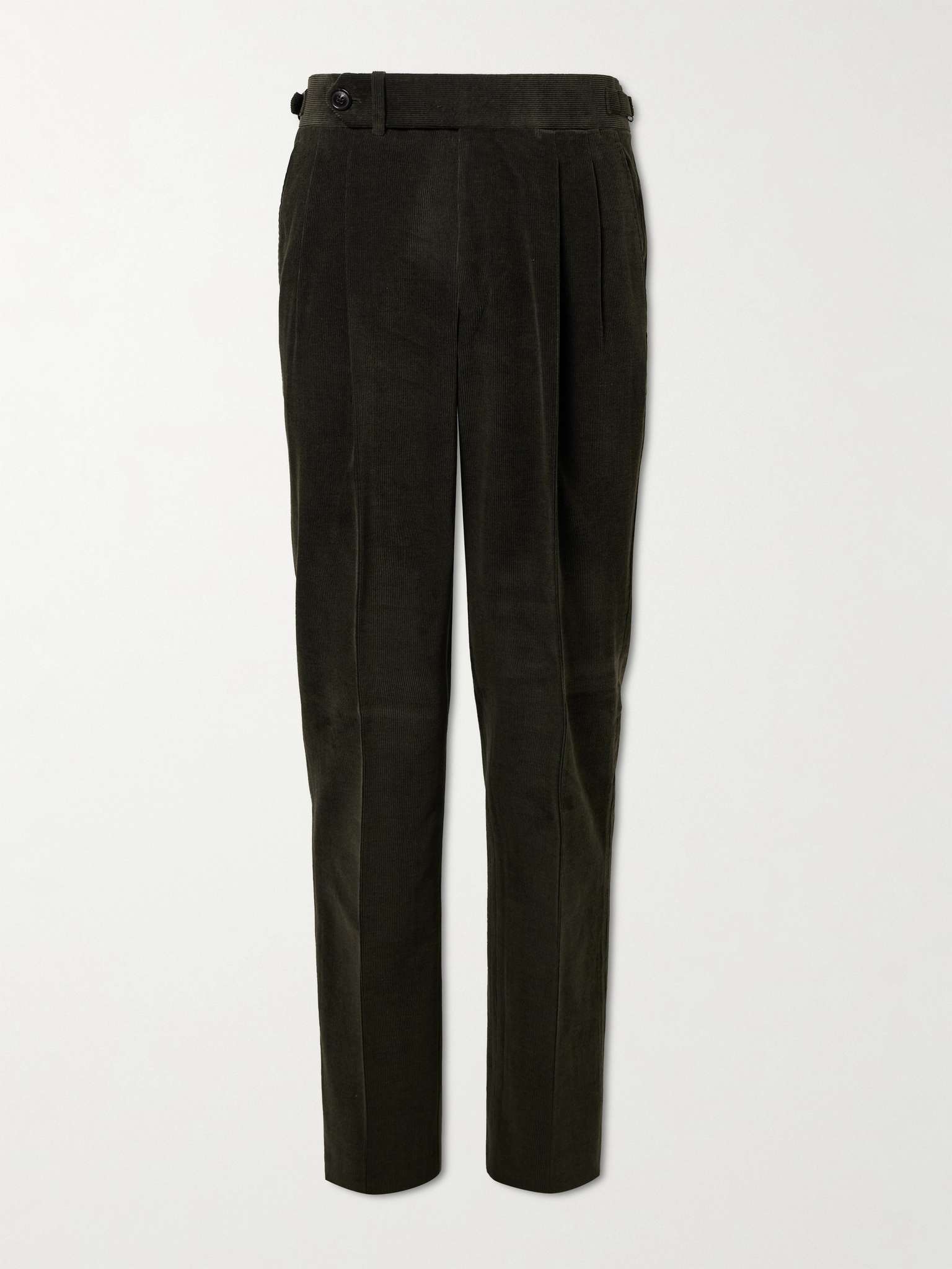 Corduroy multi-pocket straight trousers men's sweeping pants men's casual loose trousers