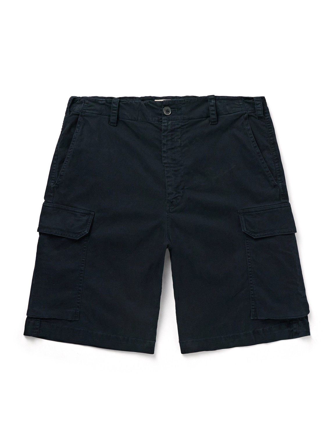 Maclin Slim-Fit Straight-Leg Cotton-Blend Twill Cargo Shorts