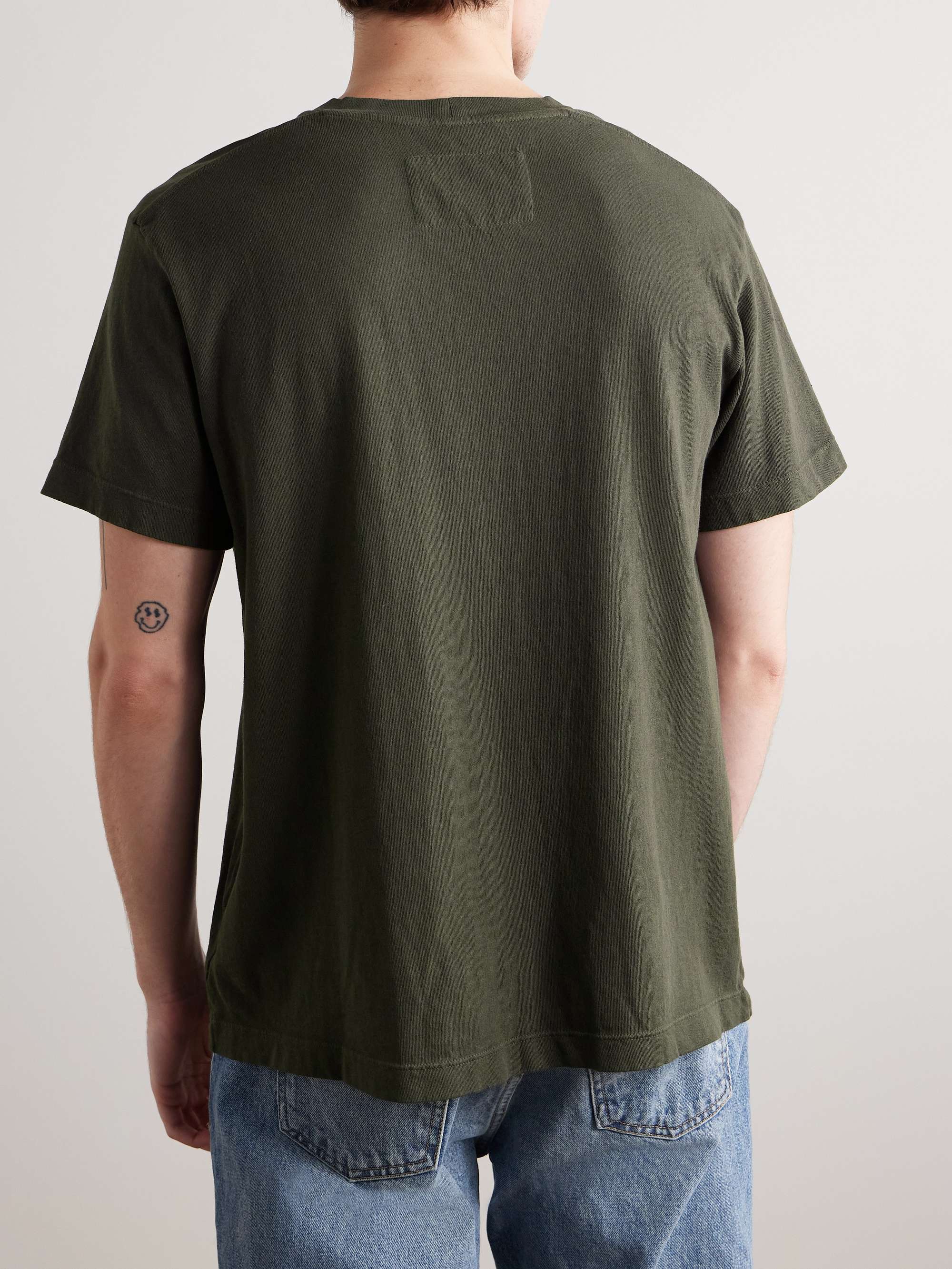 NILI LOTAN Bradley Cotton-Jersey T-Shirt