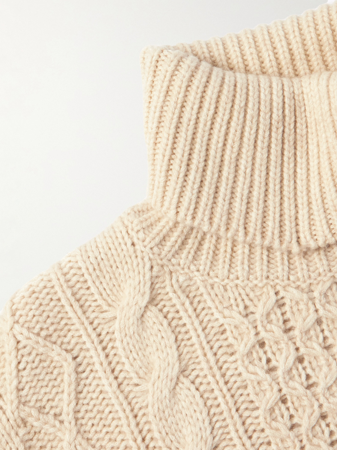 Nili Lotan Dewey Turtleneck Sweater In Neutrals