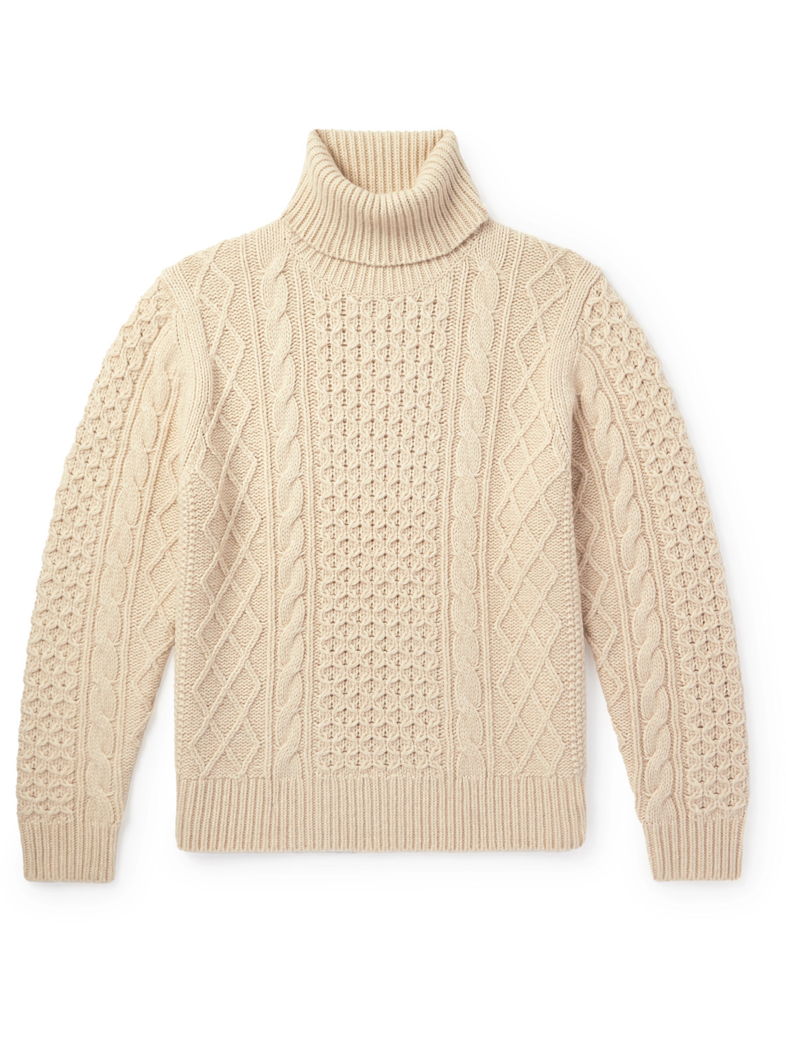 Nili Lotan Dewey Turtleneck Sweater In Neutrals