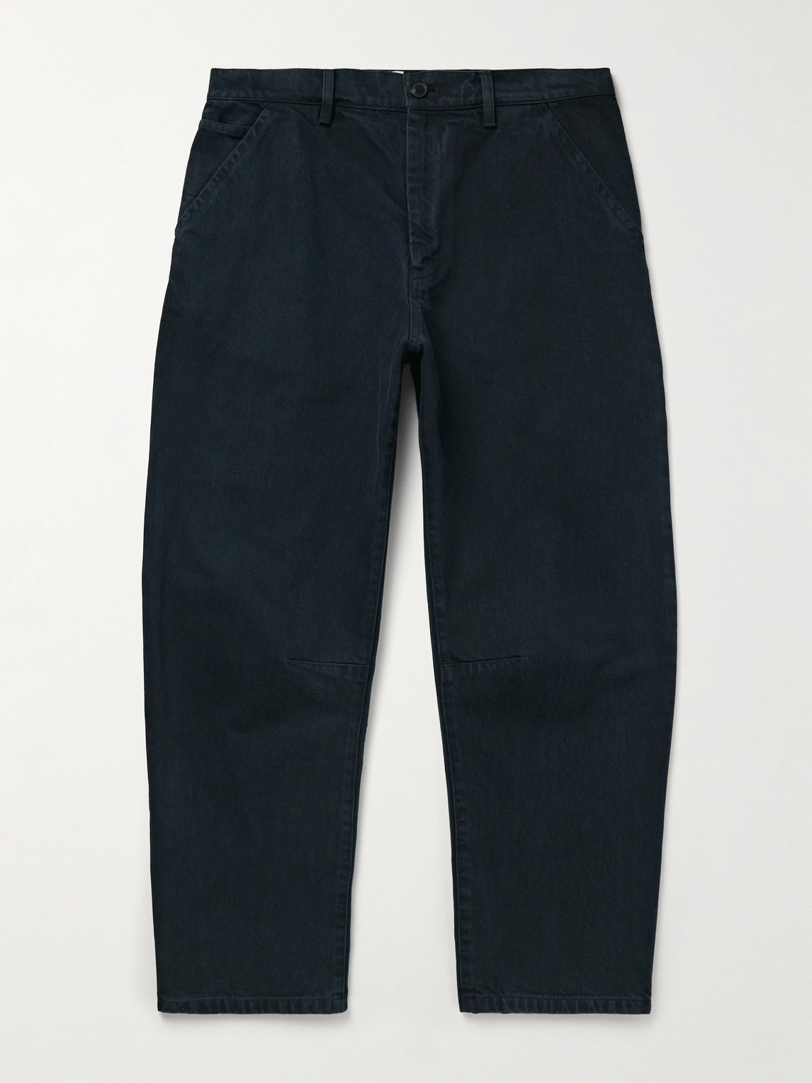 Nili Lotan Emir Straight-Leg Cotton-Blend Twill Trousers - Men