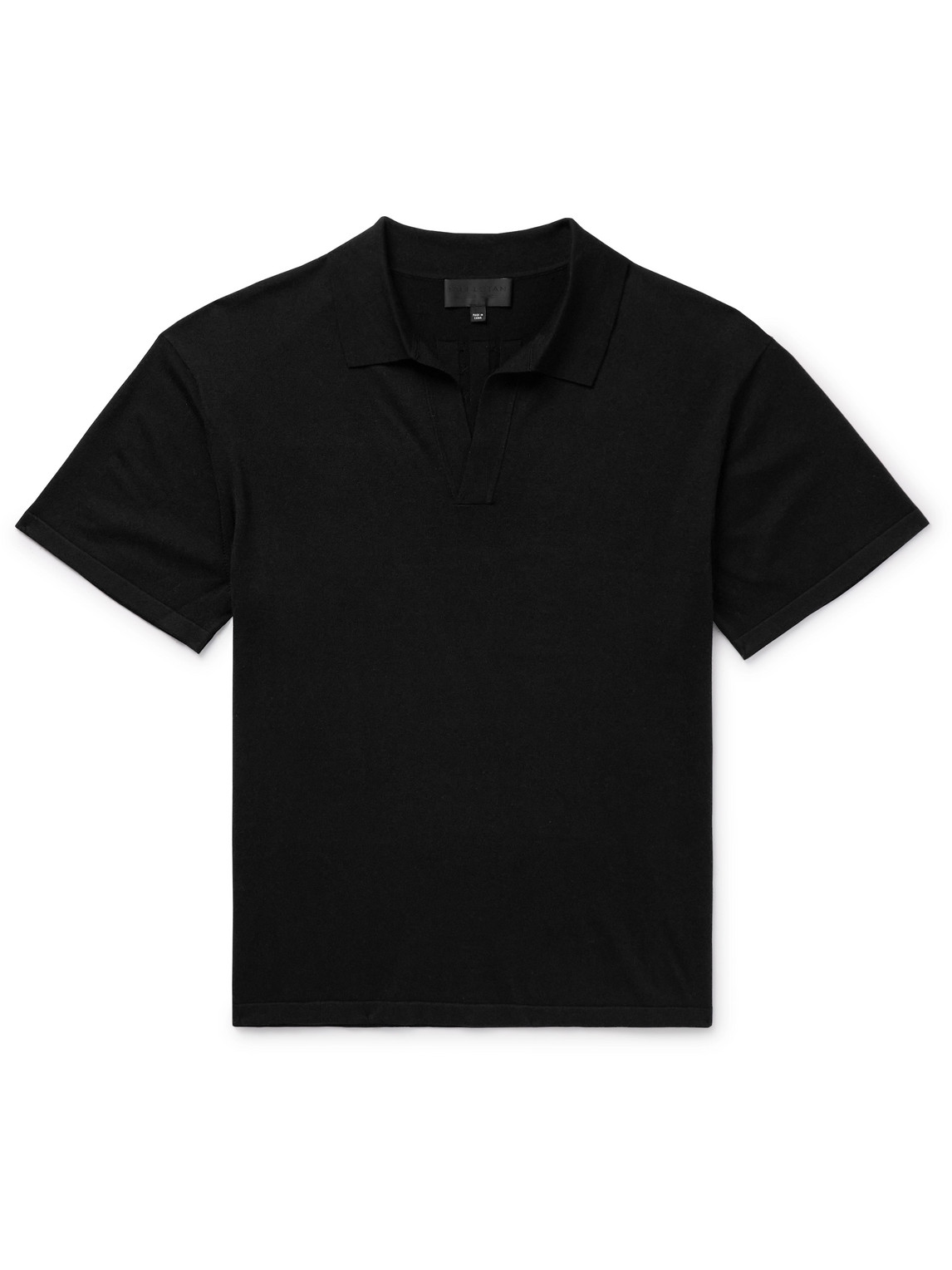 Nili Lotan Myles Cashmere Polo In Black