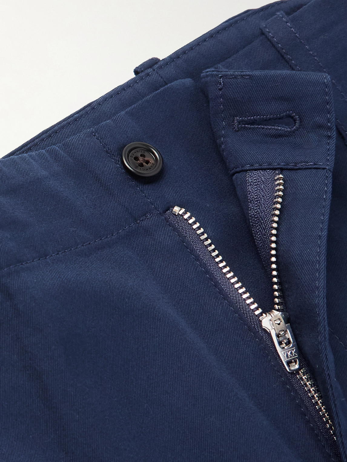 DUNHILL STRAIGHT-LEG COTTON-TWILL CHINO SHORTS