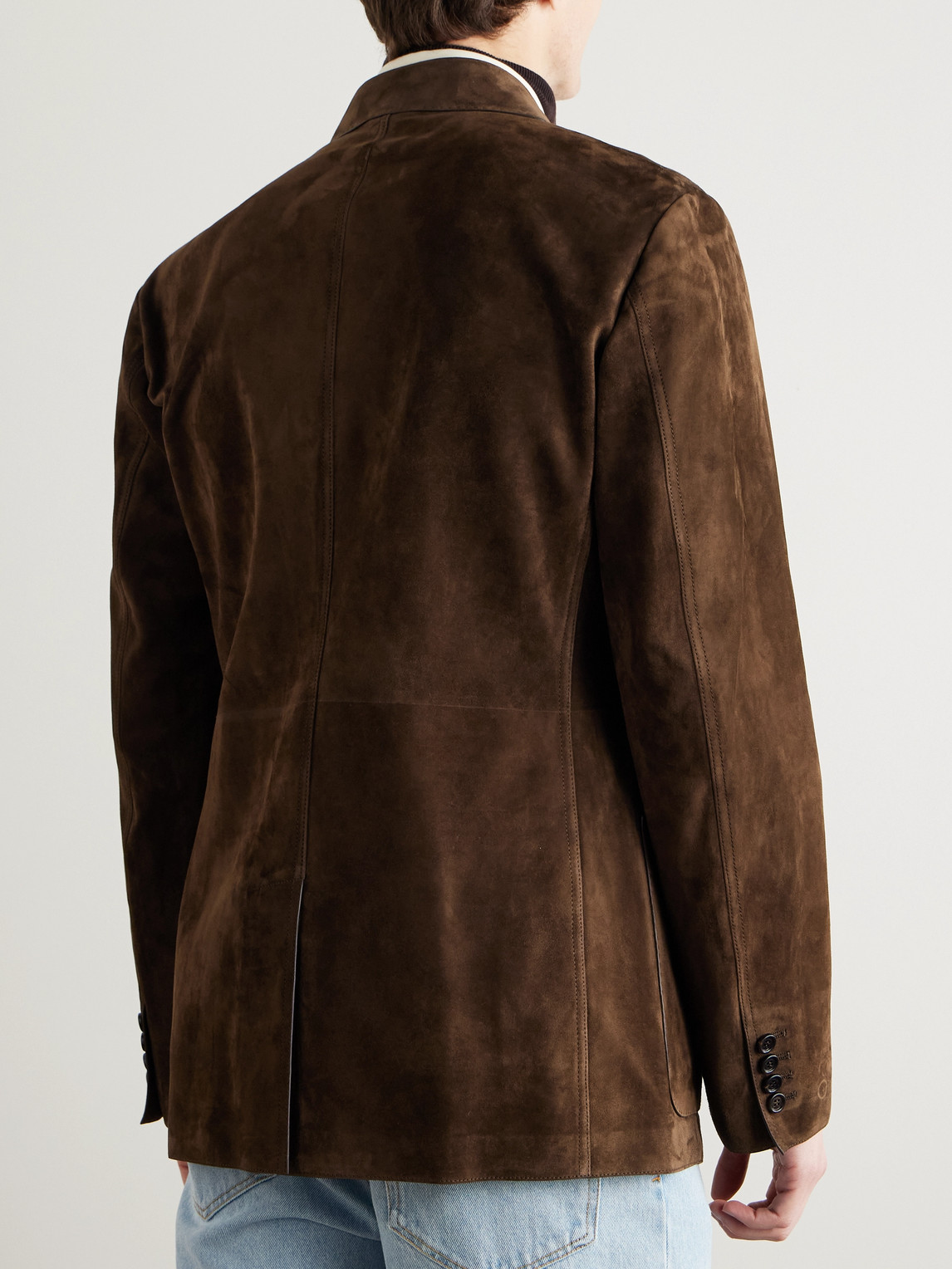 DUNHILL SUEDE BLAZER 