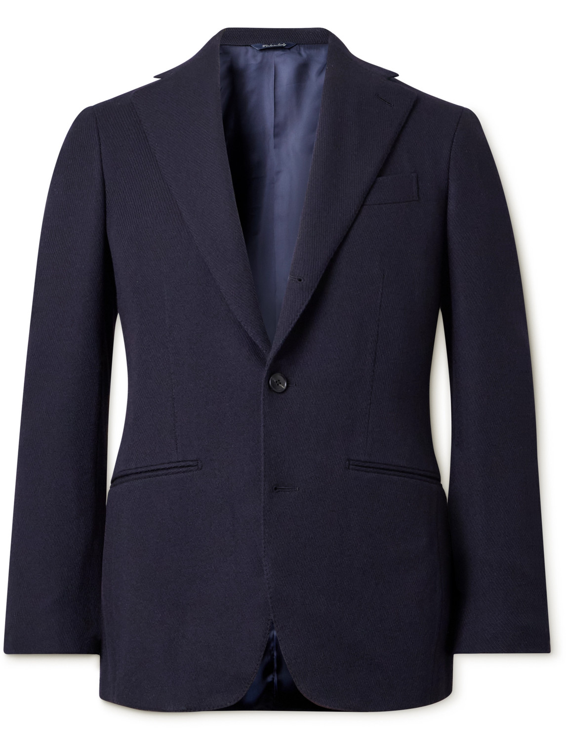 Saman Amel Wool Suit Jacket In Blue