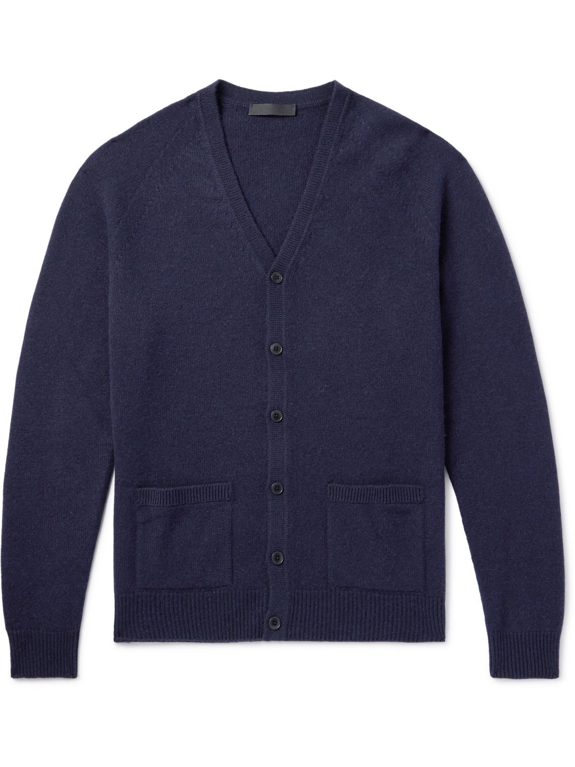 Saman Amel Cashmere Cardigan In Blue