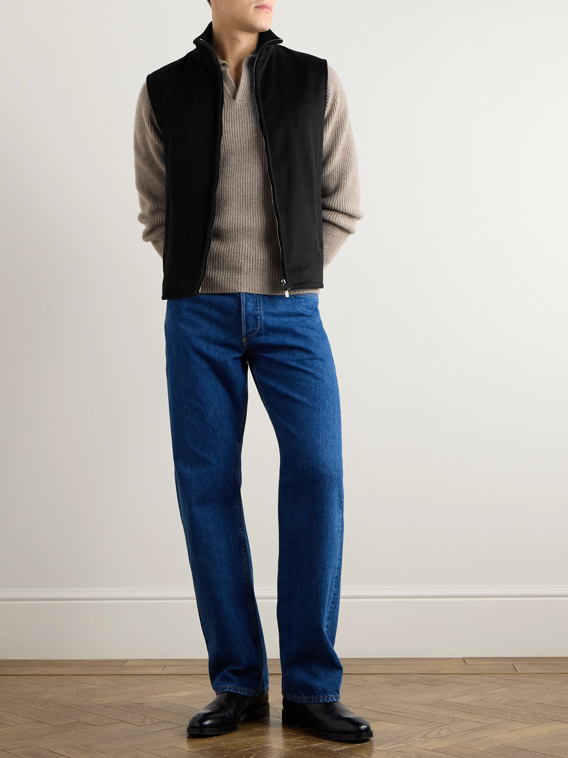 SAMAN AMEL CASHMERE GILET