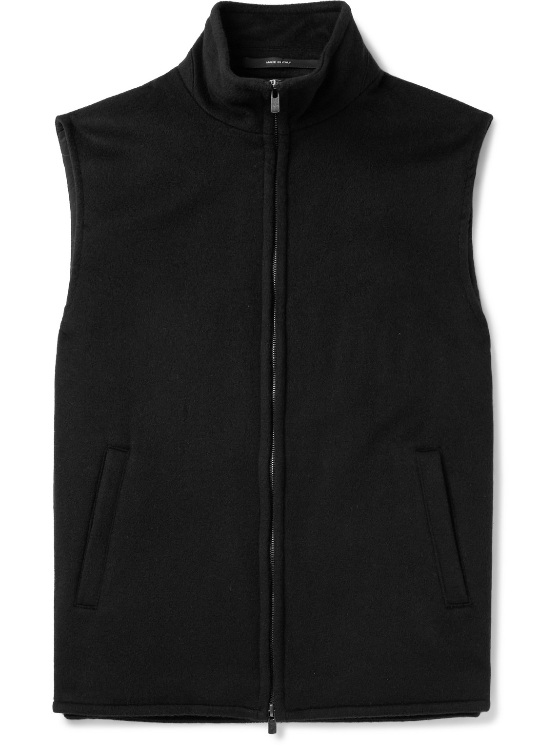 Saman Amel Cashmere Gilet In Black