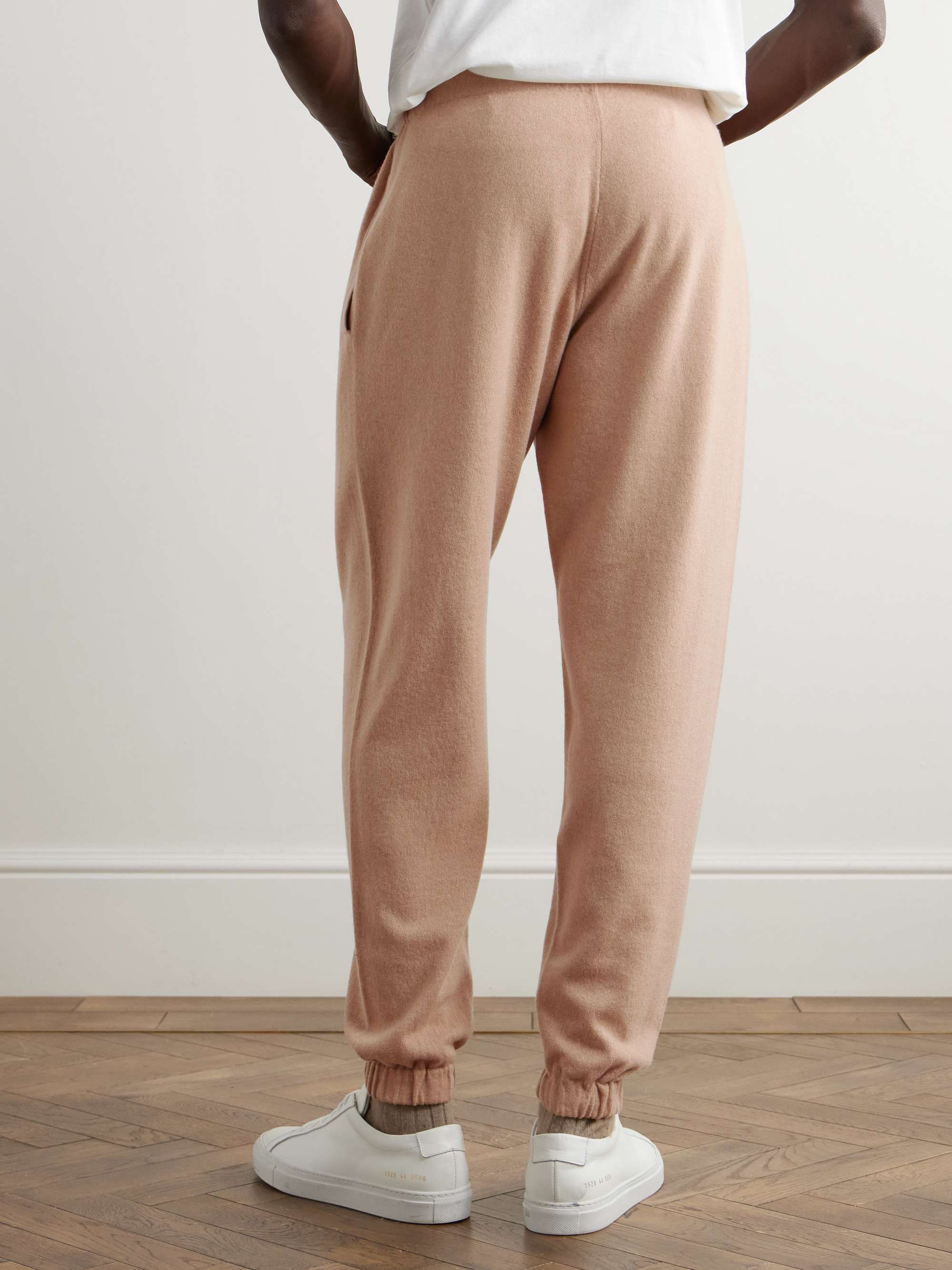 GHIAIA CASHMERE Tapered Cashmere Sweatpants