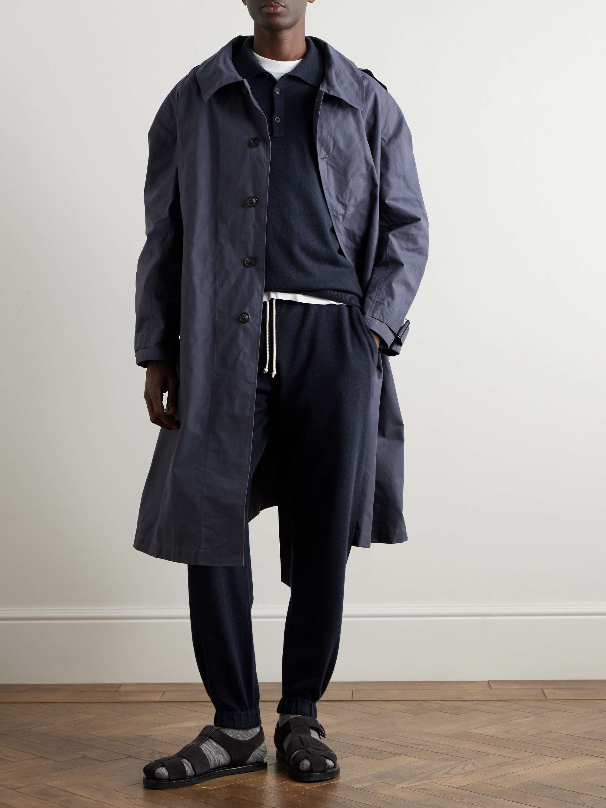 GHIAIA CASHMERE Tapered Cashmere Sweatpants