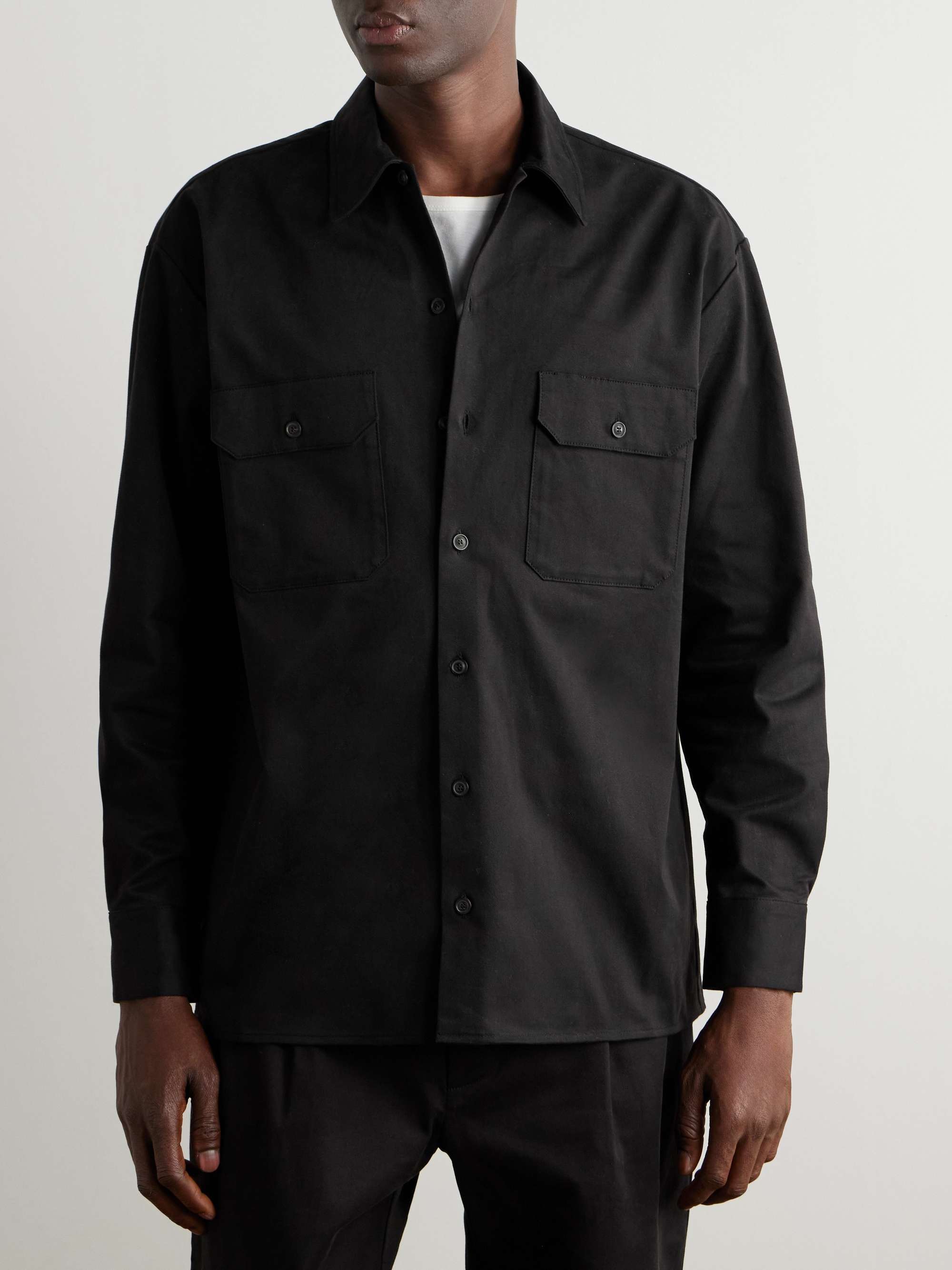 GHIAIA CASHMERE Cotton Shirt