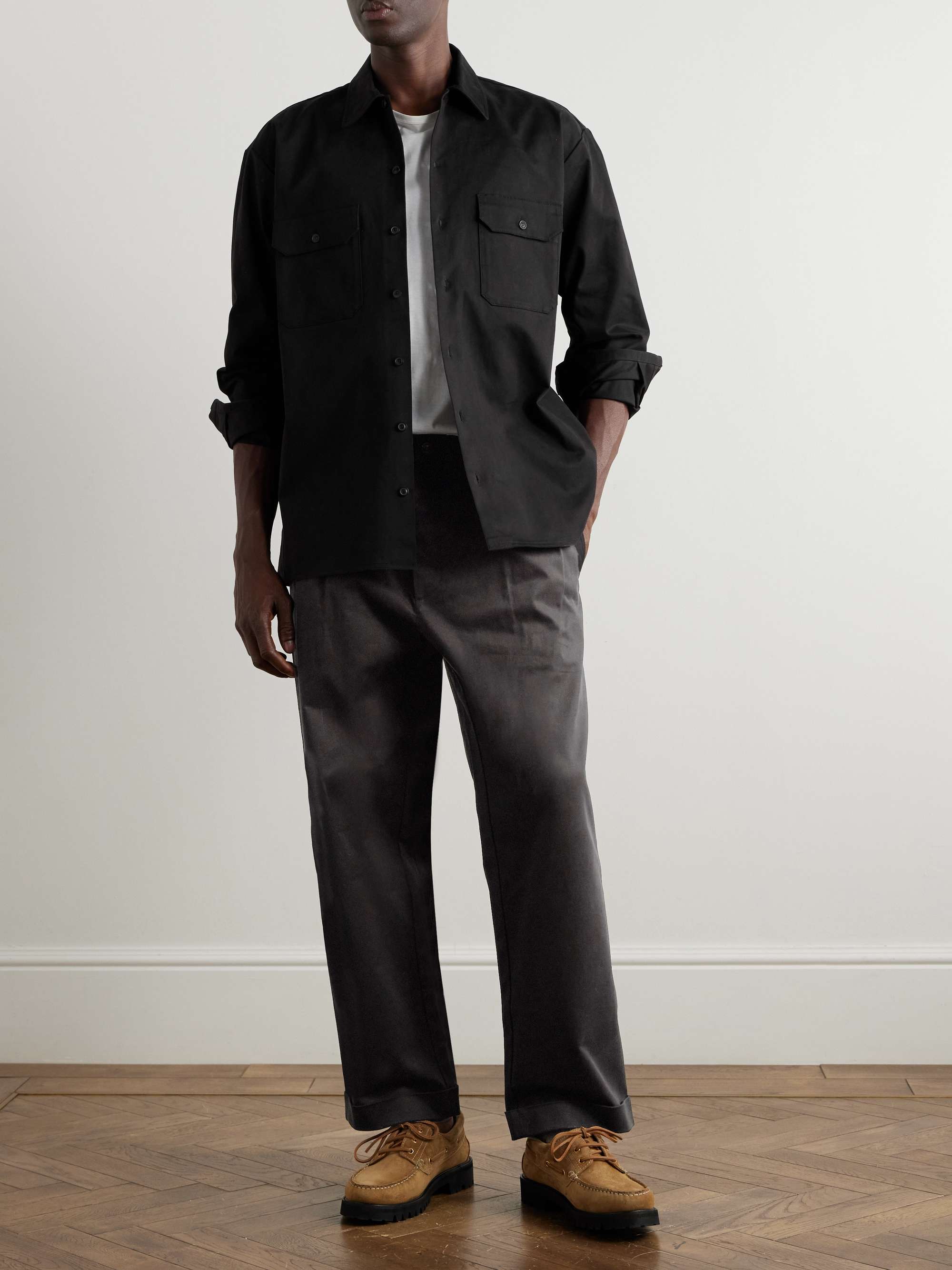 GHIAIA CASHMERE Cotton Shirt