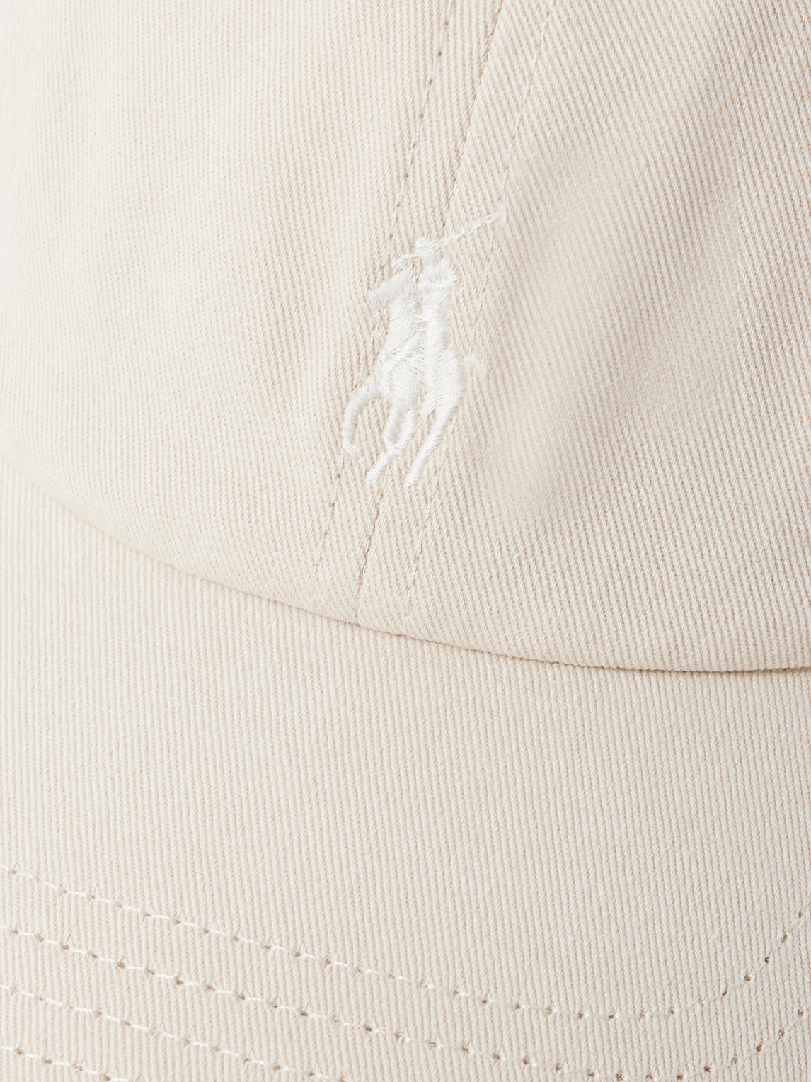 Shop Polo Ralph Lauren Logo-embroidered Cotton-twill Baseball Cap