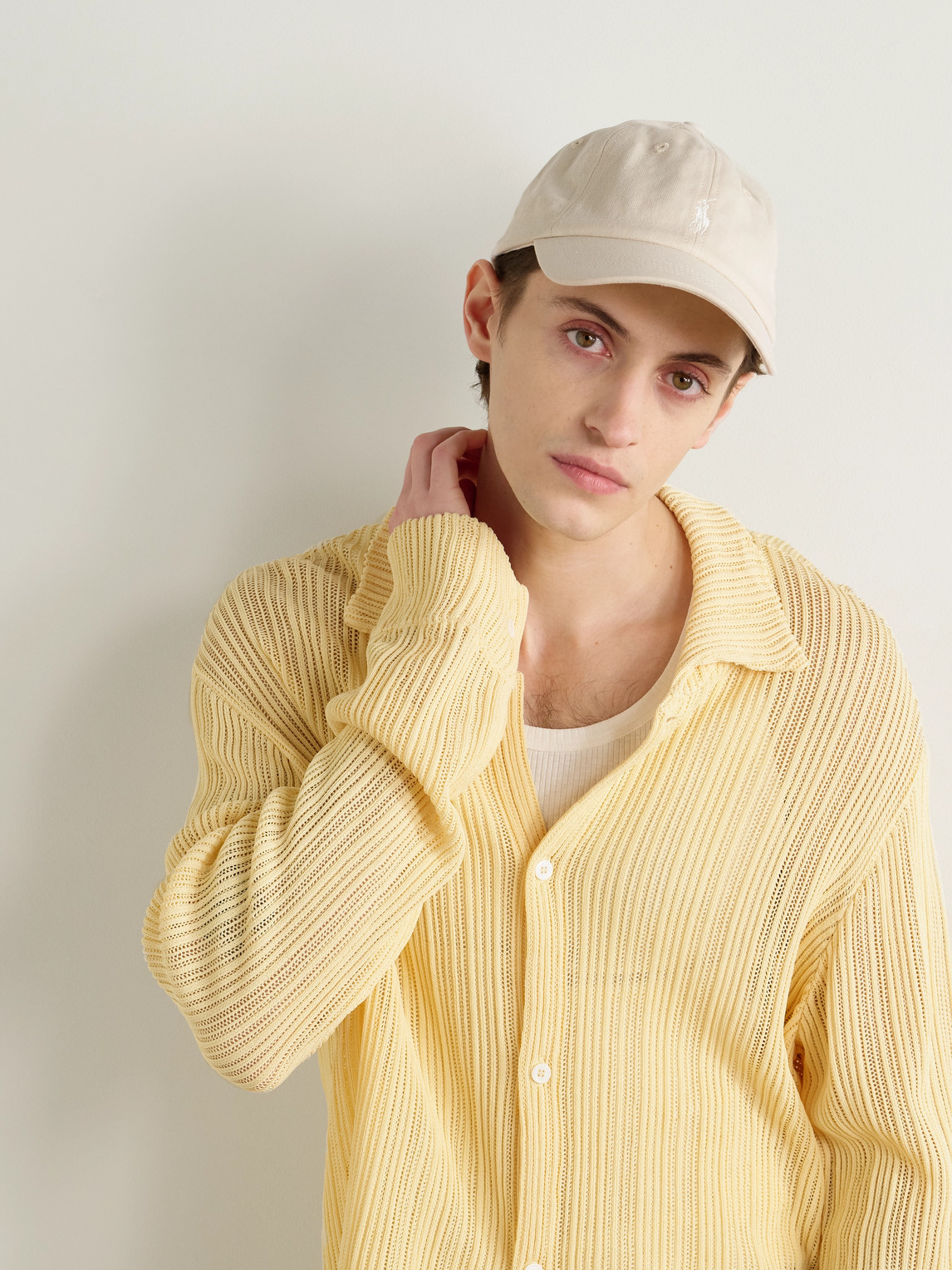 Shop Polo Ralph Lauren Logo-embroidered Cotton-twill Baseball Cap