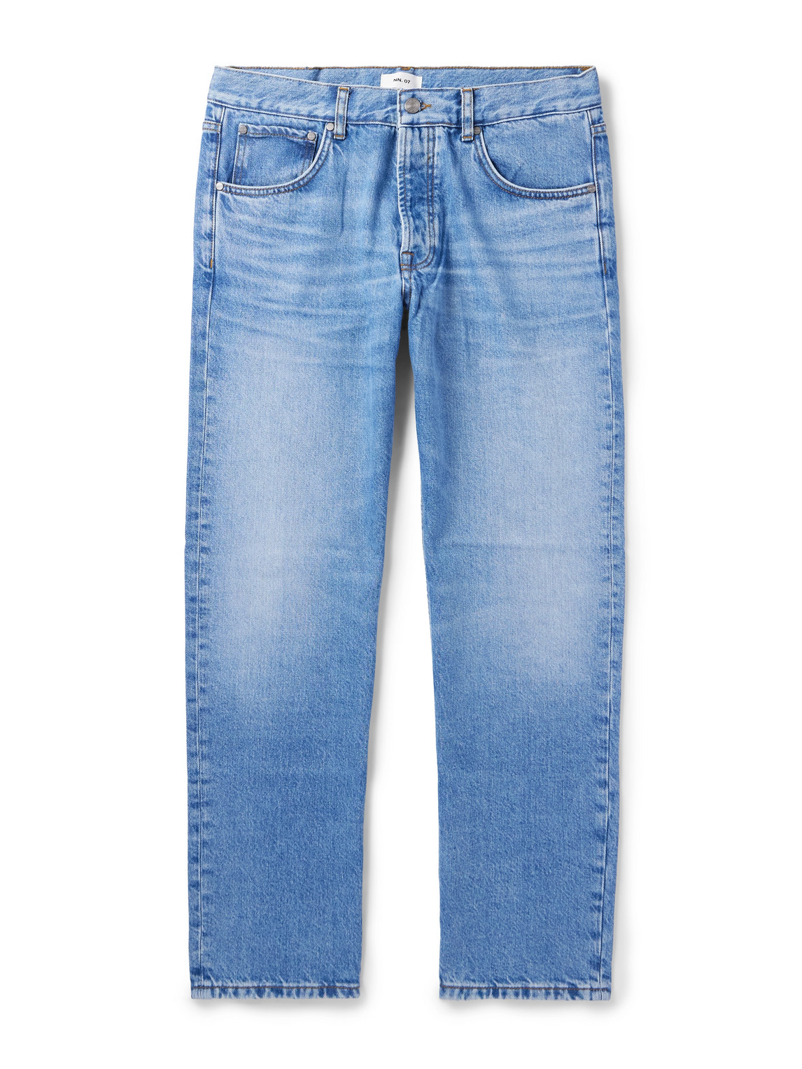 Nn07 Sonny 1882 Straight-leg Organic Jeans In Blue