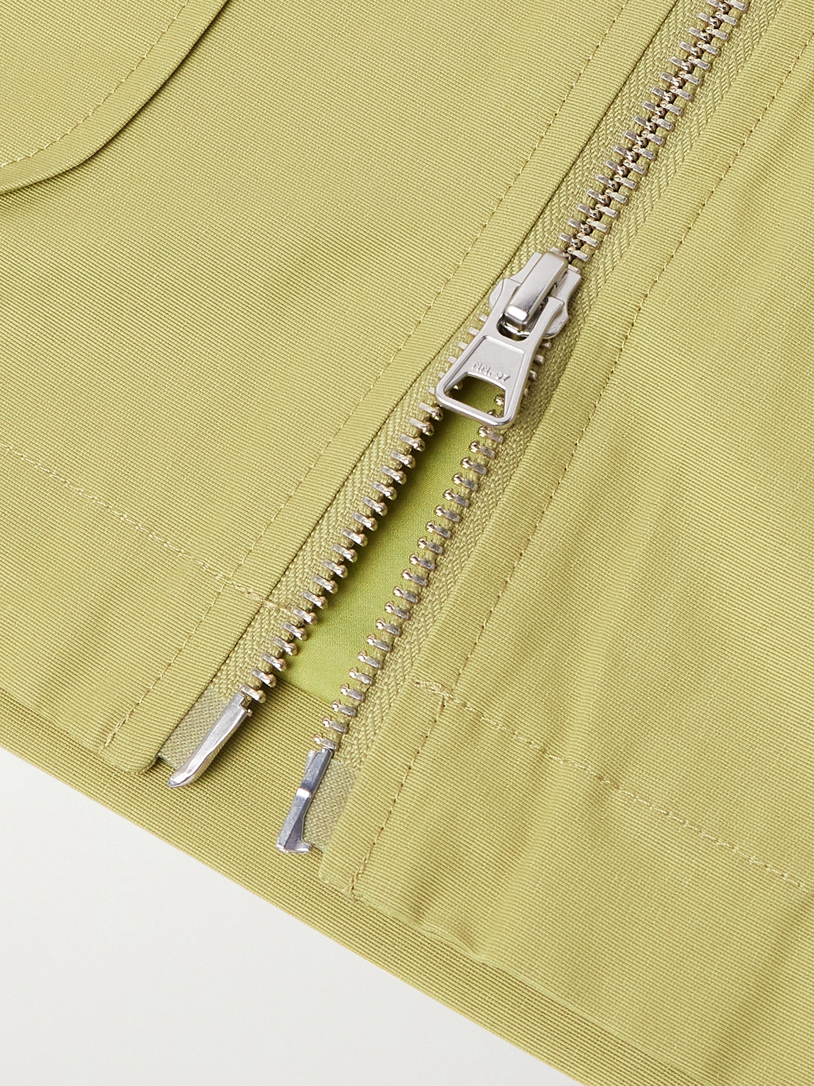 Shop Nn07 Gael Organic Cotton-blend Jacket In Green