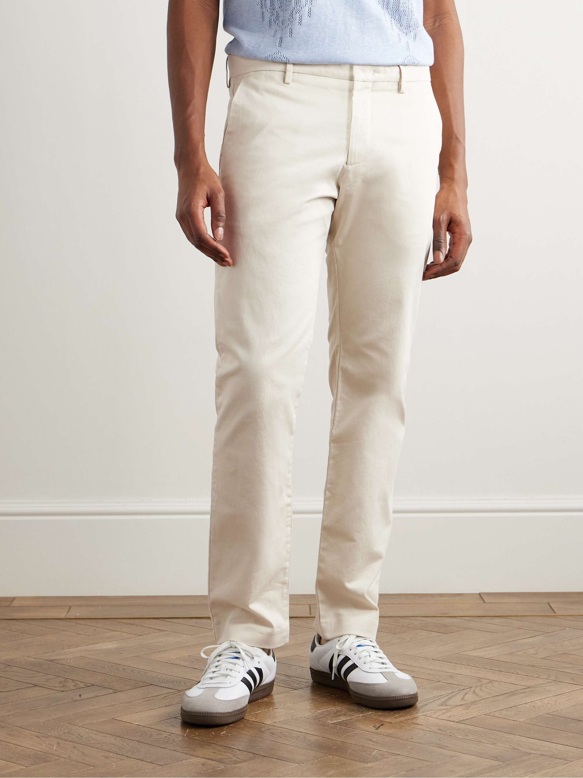 NN07 Theo Stretch Organic Cotton-Twill Chinos