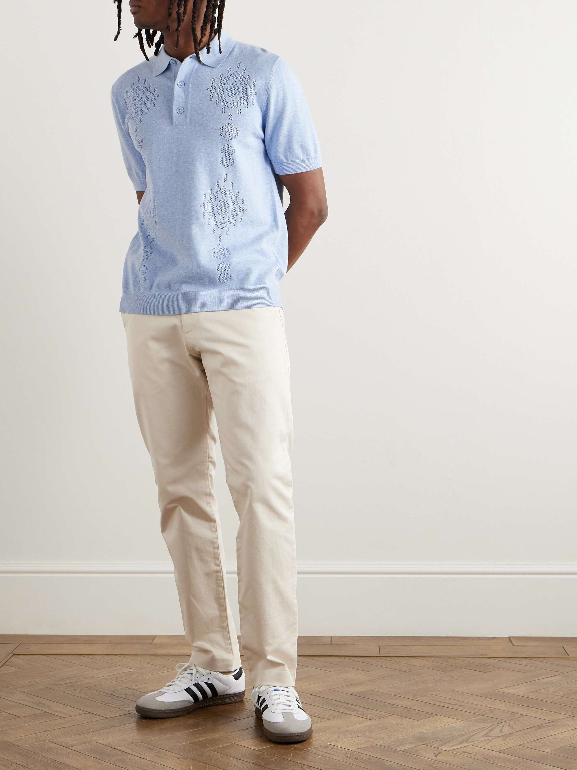 NN07 Theo Stretch Organic Cotton-Twill Chinos