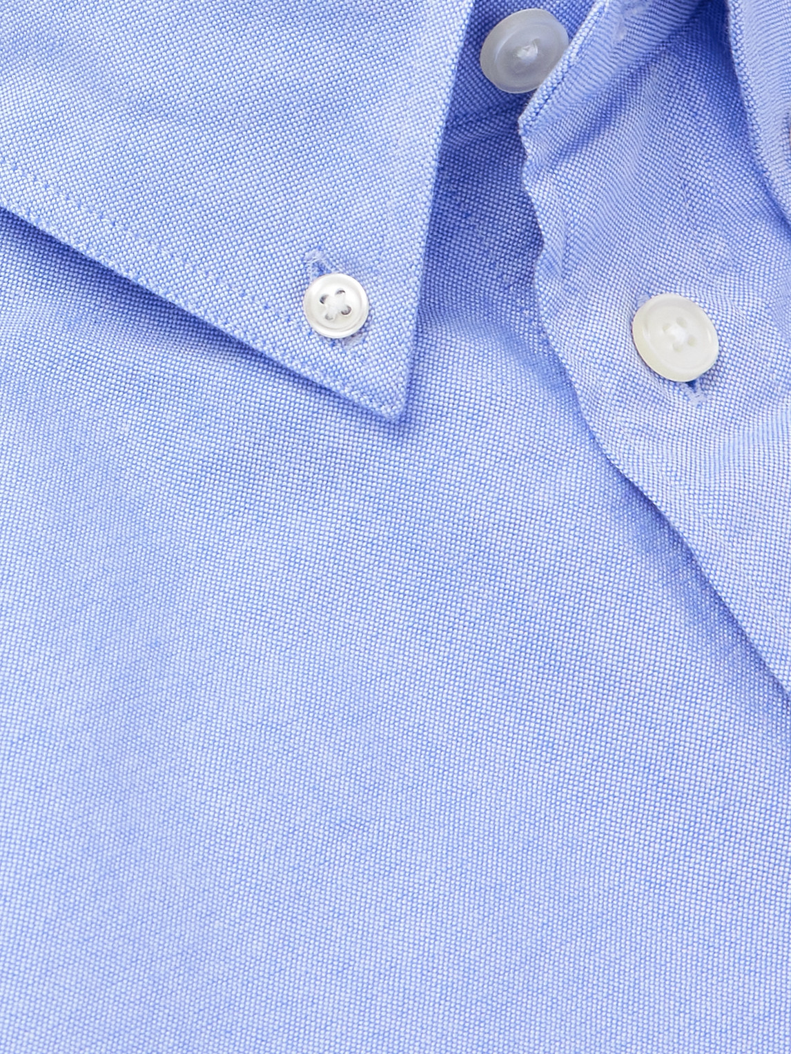 Nn07 Colby 5910 Button-down Collar Logo-embroidered Organic Cotton Shirt In Blue